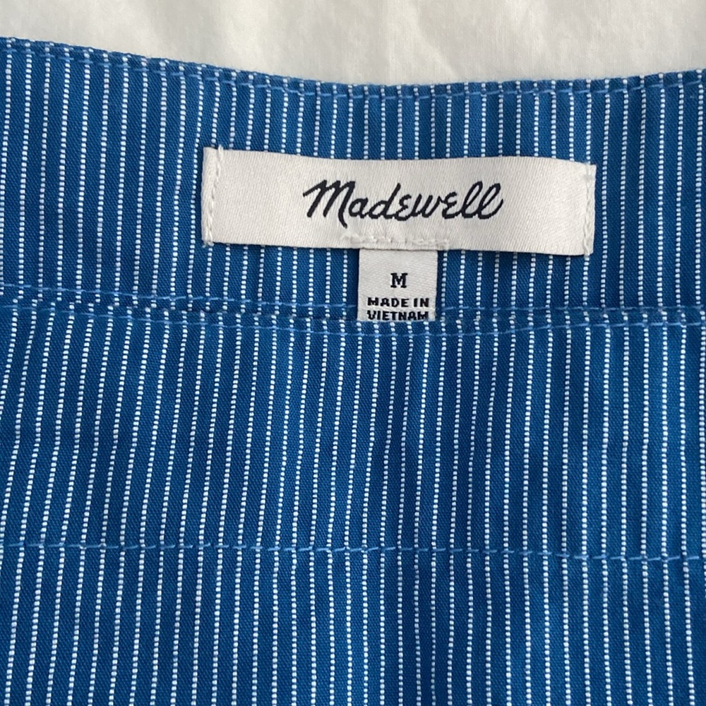 Madewell Royal Blue Boxy Short-Sleeve Top - Picture 3 of 5